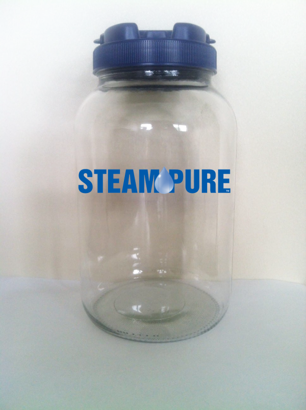 SteamPure Glass Jar with Pour Spout