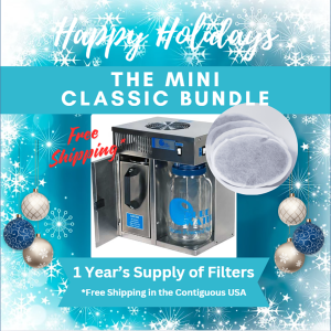 Mini Classic Countertop Water Distiller plus free year's supply of filters